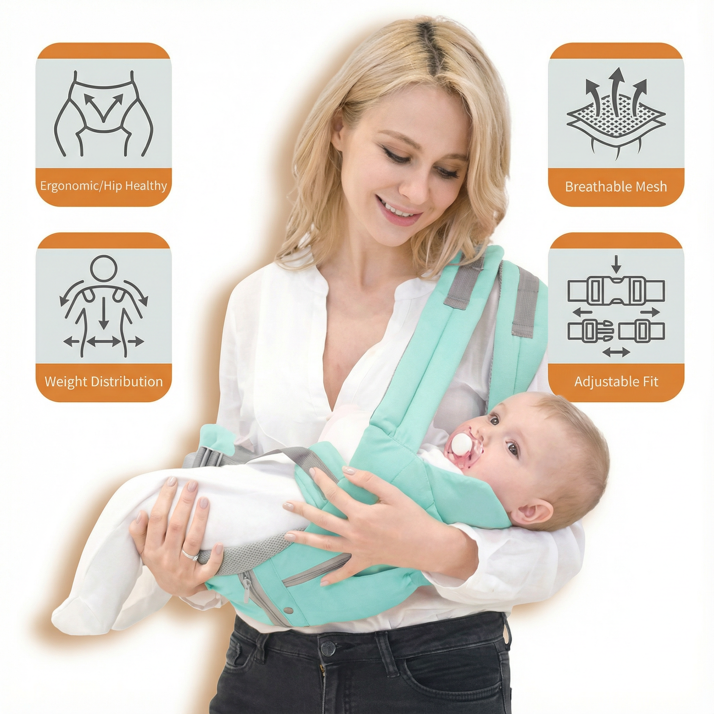 Nook™ Carrier – One Carrier, 15 Ways to Carry