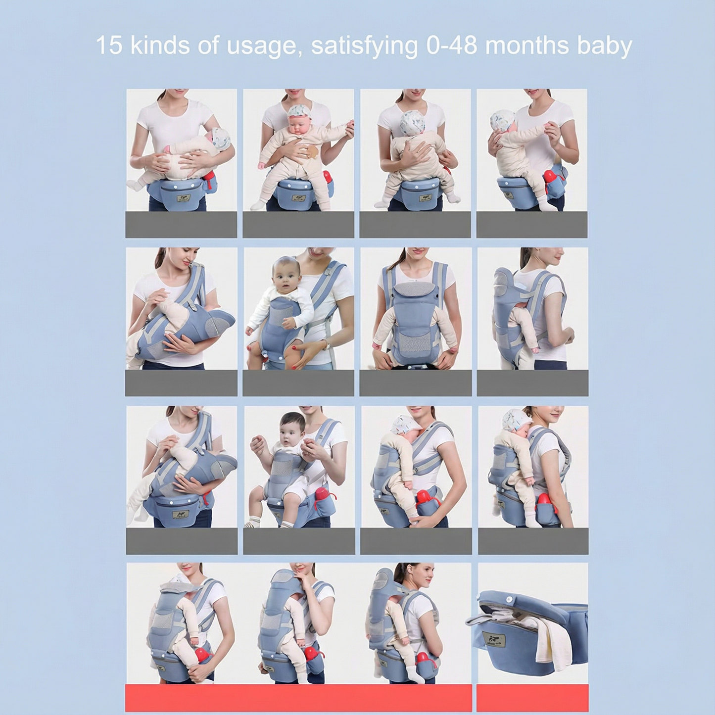 Nook™ Carrier – One Carrier, 15 Ways to Carry